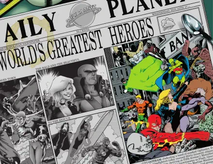 JLA: Year One Comic HD Desktop Wallpaper | Background Image