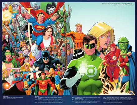 JLA: Year One Comic HD Desktop Wallpaper | Background Image