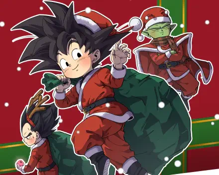 Anime Dragon Ball DAIMA Vegeta (Dragon Ball) Goku Piccolo (Dragon Ball) Goku & Vegeta HD Desktop Wallpaper | Background Image