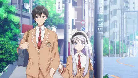 Anime I'm Getting Married to a Girl I Hate in My Class Shisei Houjou Saito Houjou HD Desktop Wallpaper | Background Image