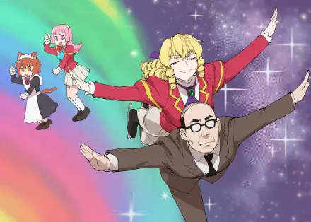 Anime From Bureaucrat to Villainess: Dad's Been Reincarnated! Grace Auvergne HD Desktop Wallpaper | Background Image