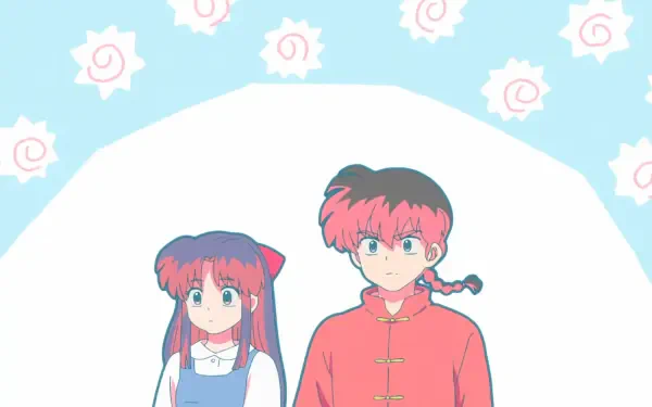  Akane Tendou and Ranma Saotome