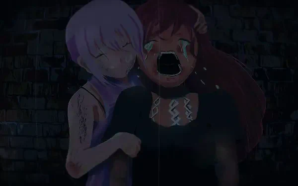  Emotional Anime Girl Crying FULL HD Wallpaper by Lucas Vacari Gomes