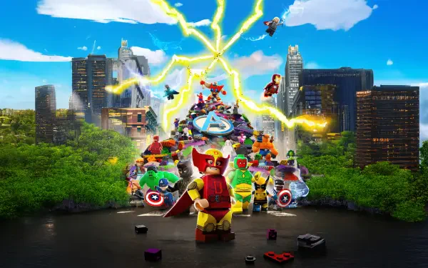 Lego Marvel Avengers Mission Demolition HD Desktop Wallpaper | Background Image