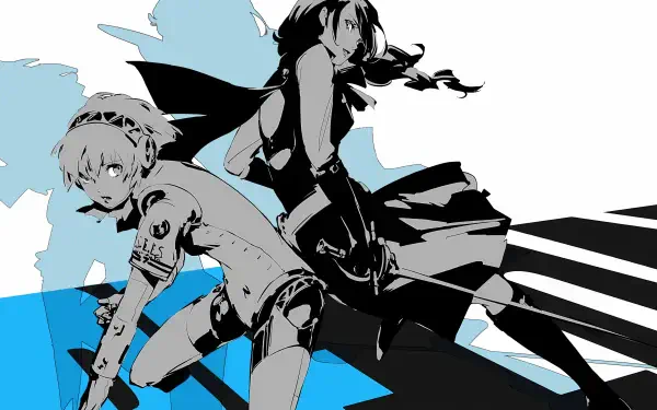 Persona 3 Reload Aigis (Persona) Mitsuru Kirijo HD Desktop Wallpaper | Background Image