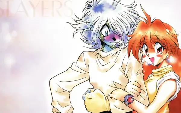 Anime slayers Zelgadiss Graywords Lina Inverse HD Desktop Wallpaper | Background Image