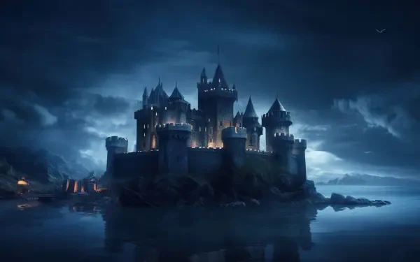  Blue castle