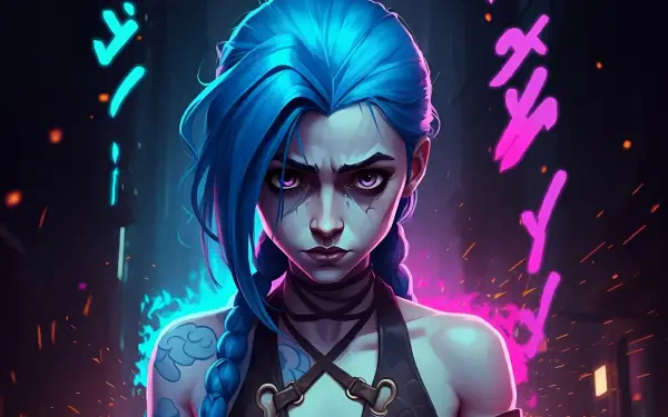 Jinx (League Of Legends) HD Desktop Wallpaper | Background Image