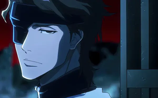 Anime Bleach: Thousand-Year Blood War Bleach Sōsuke Aizen HD Desktop Wallpaper | Background Image