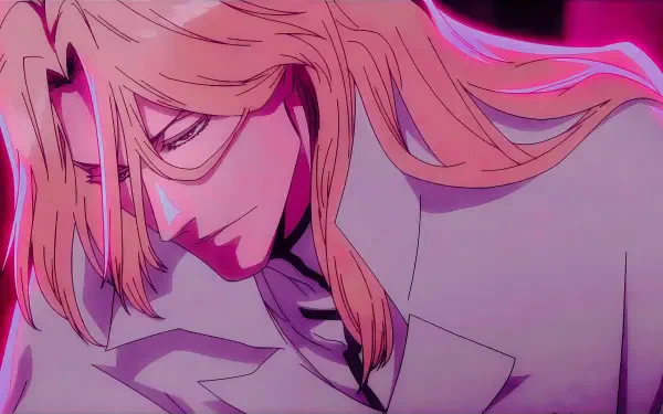 Anime-themed 4K Ultra HD wallpaper featuring Jugram Haschwalth from Bleach: Thousand-Year Blood War, showcasing a dramatic close-up of the character in a stylized background.