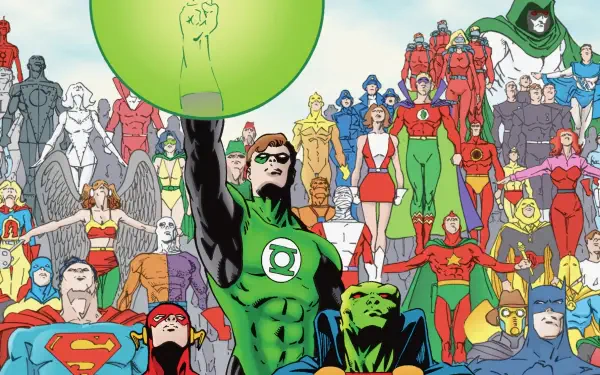 JLA: Year One Comic HD Desktop Wallpaper | Background Image