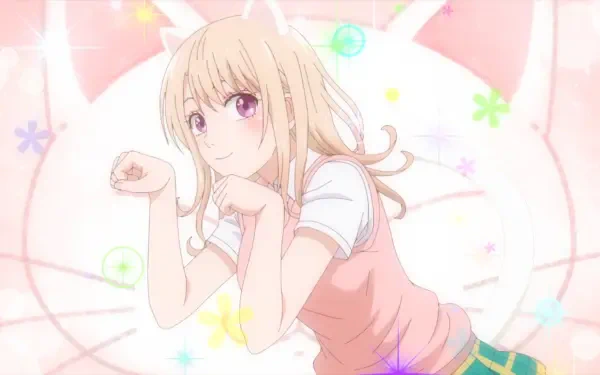 Anime Medaka Kuroiwa Is Impervious to My Charms Mona Kawai HD Desktop Wallpaper | Background Image