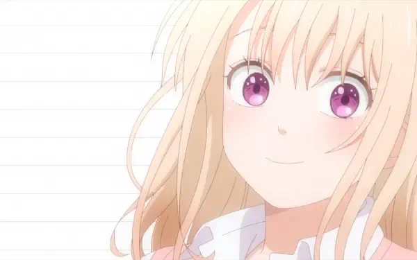 Anime Medaka Kuroiwa Is Impervious to My Charms Mona Kawai HD Desktop Wallpaper | Background Image