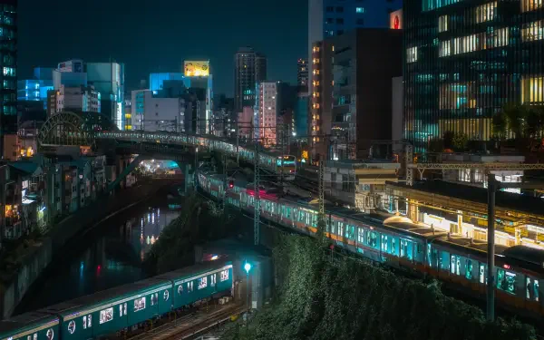 city night HD Desktop Wallpaper | Background Image