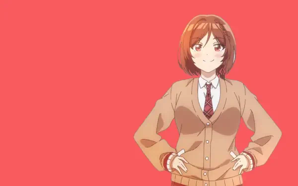 Anime I'm Getting Married to a Girl I Hate in My Class Akane Sakuramori HD Desktop Wallpaper | Background Image