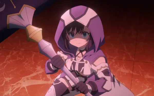 Anime I May Be a Guild Receptionist But I'll Solo Any Boss to Clock Out on Time Alina Clover HD Desktop Wallpaper | Background Image