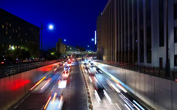 city at night HD Desktop Wallpaper | Background Image