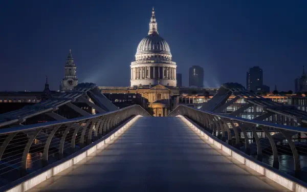 city at night HD Desktop Wallpaper | Background Image