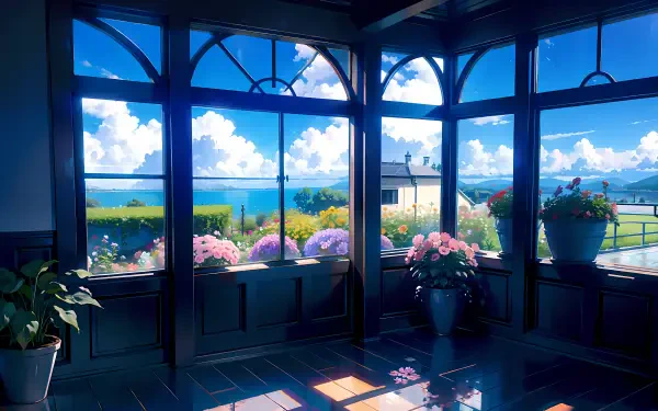 room AI Art HD Desktop Wallpaper | Background Image