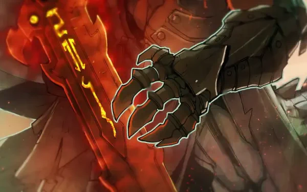 Darksiders Genesis samael demon warrior sword HD Desktop Wallpaper | Background Image
