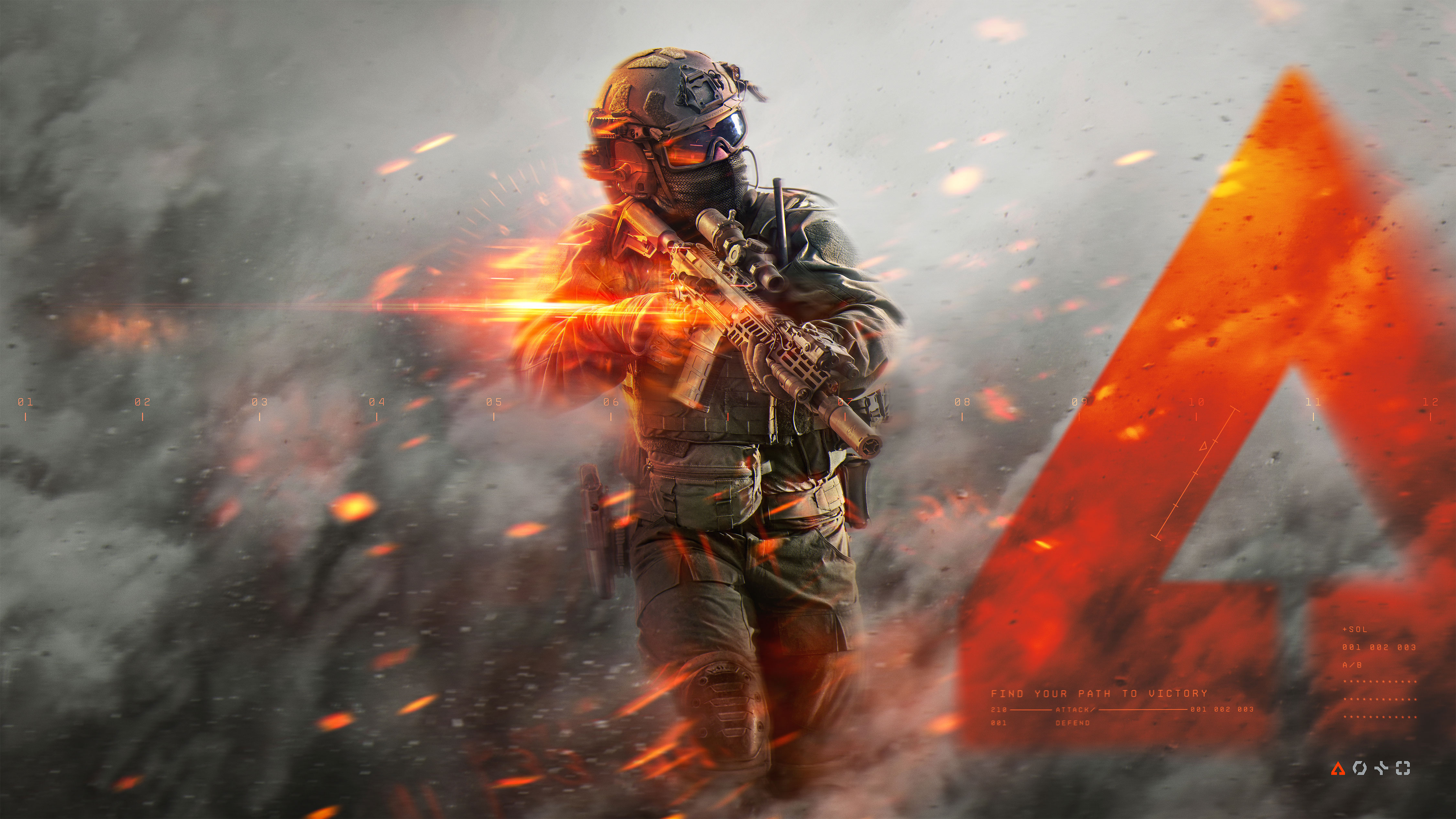 Battlefield 6 4K Ultra HD Wallpaper Intense Combat Action