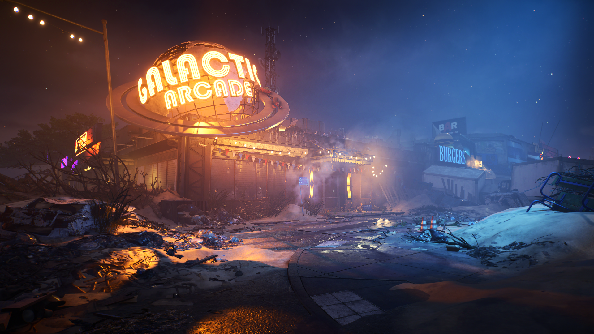 Neon lights at Beautyful nights by RangerZer0