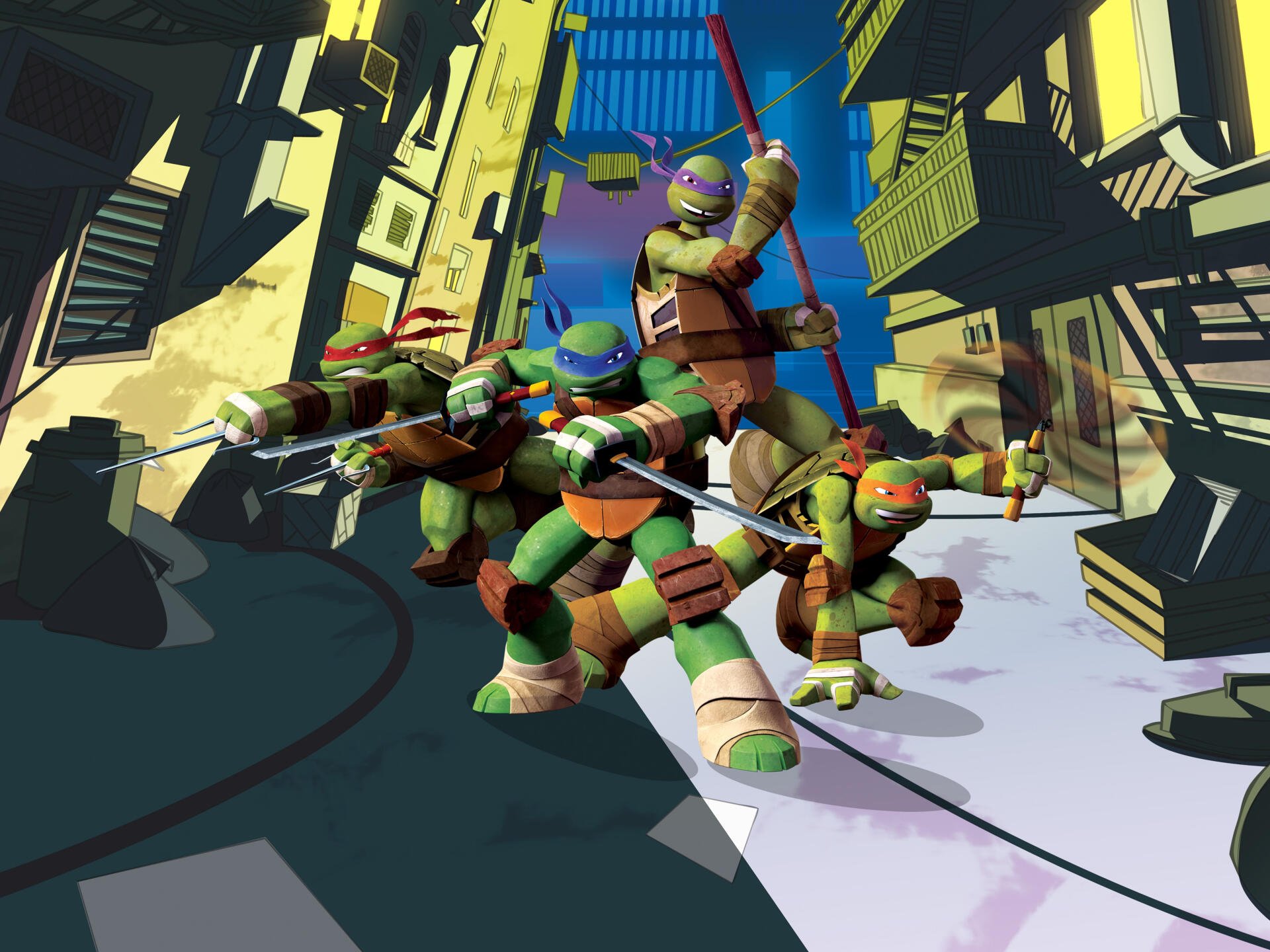 Download Teenage Mutant Ninja Turtles TV Show 4k Ultra HD Wallpaper