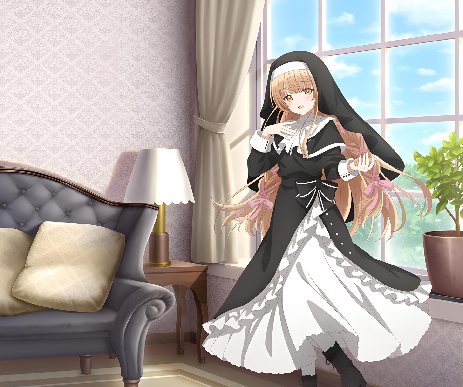 Download Anime The Angel Next Door Spoils Me Rotten Mahiru Shiina 4k Ultra HD Wallpaper