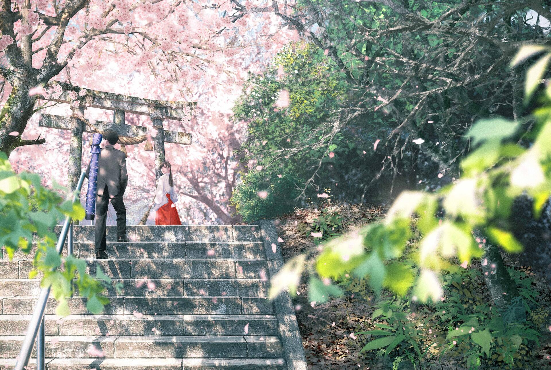 Download Anime Kijin Gentōshō 4k Ultra HD Wallpaper by Tamaki