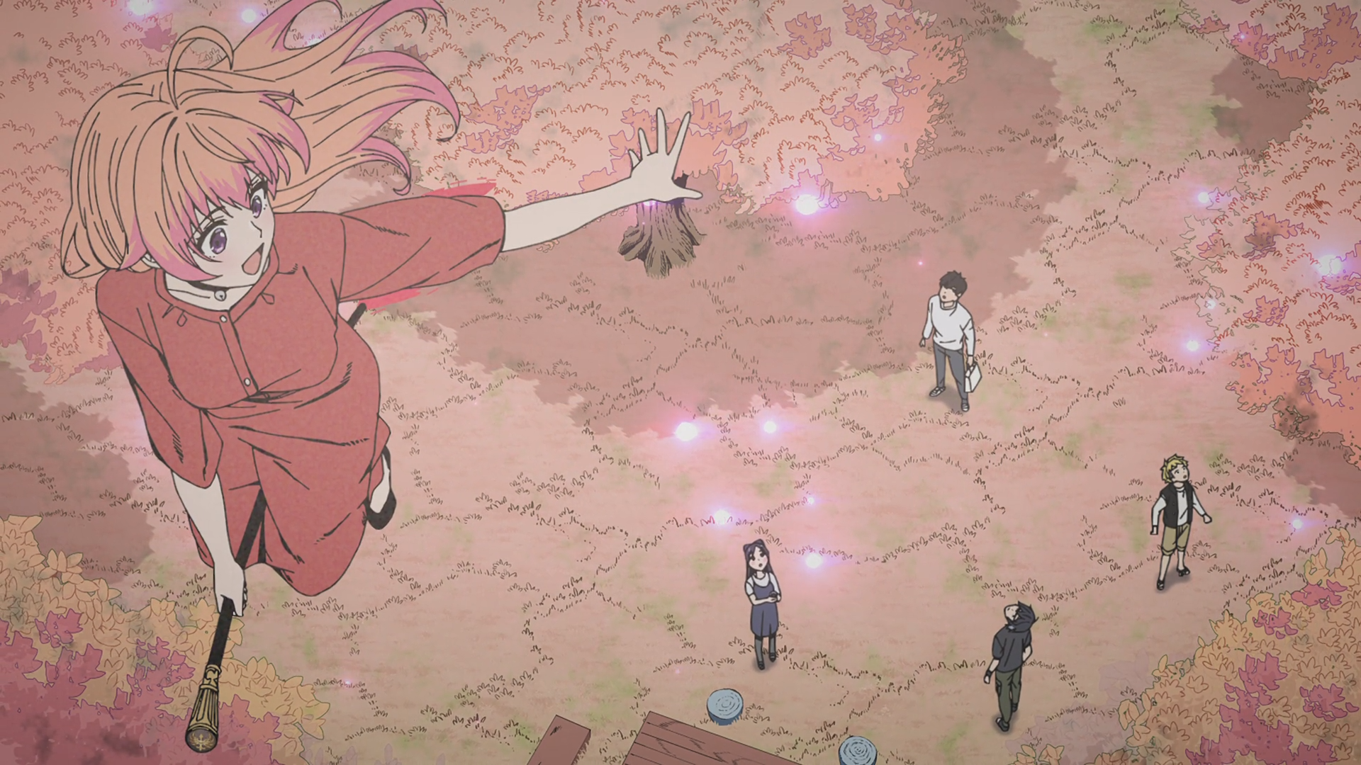 Download Anime WITCH WATCH Nico Wakatsuki HD Wallpaper