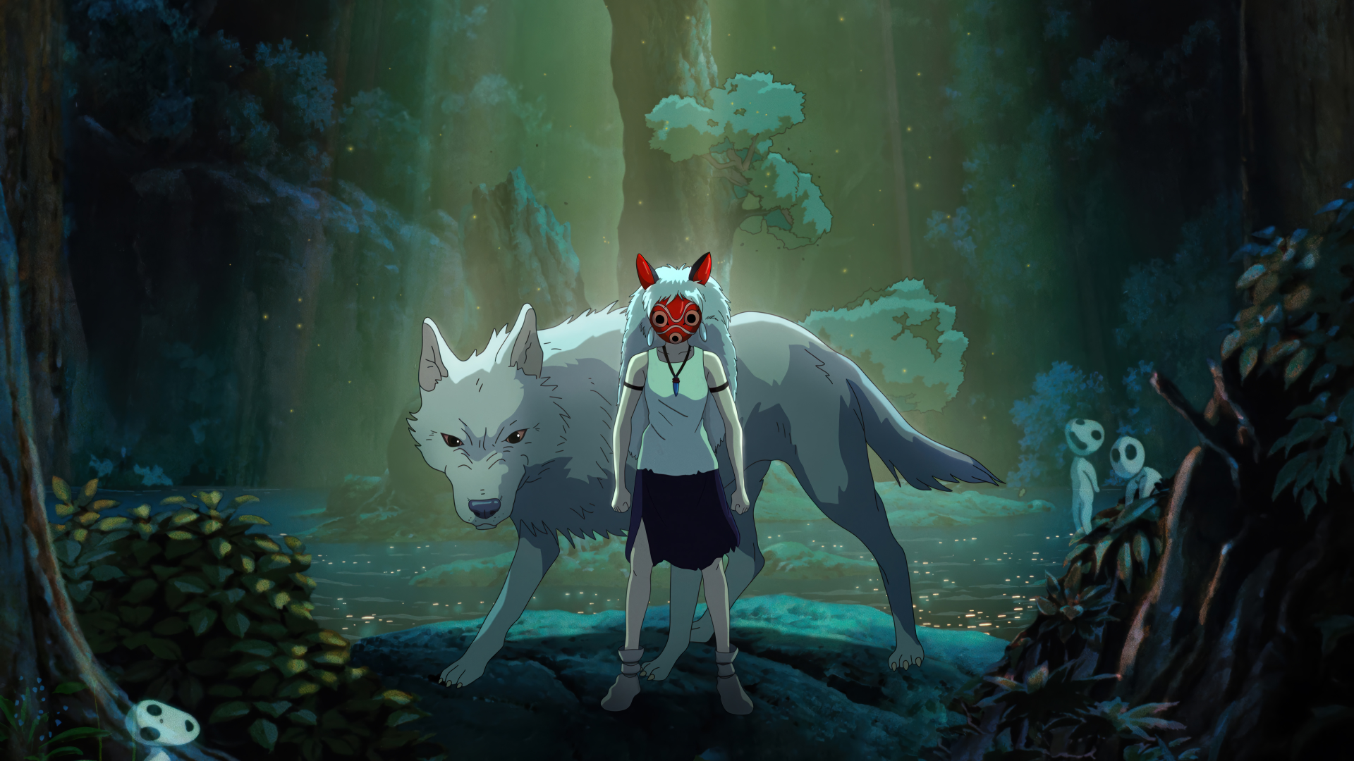 Princess Mononoke 4K Ultra HD Wallpaper A Mystical Journey 3840x2160 