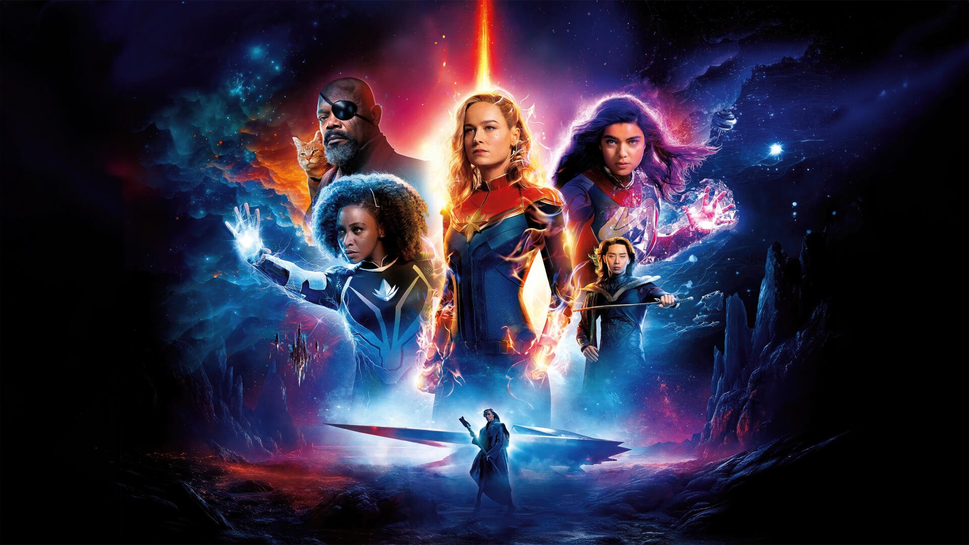 Download The Marvels 4k Ultra HD Wallpaper