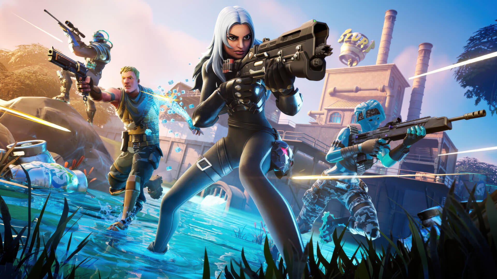 Download Fortnite Battle Royale 4k Ultra HD Wallpaper