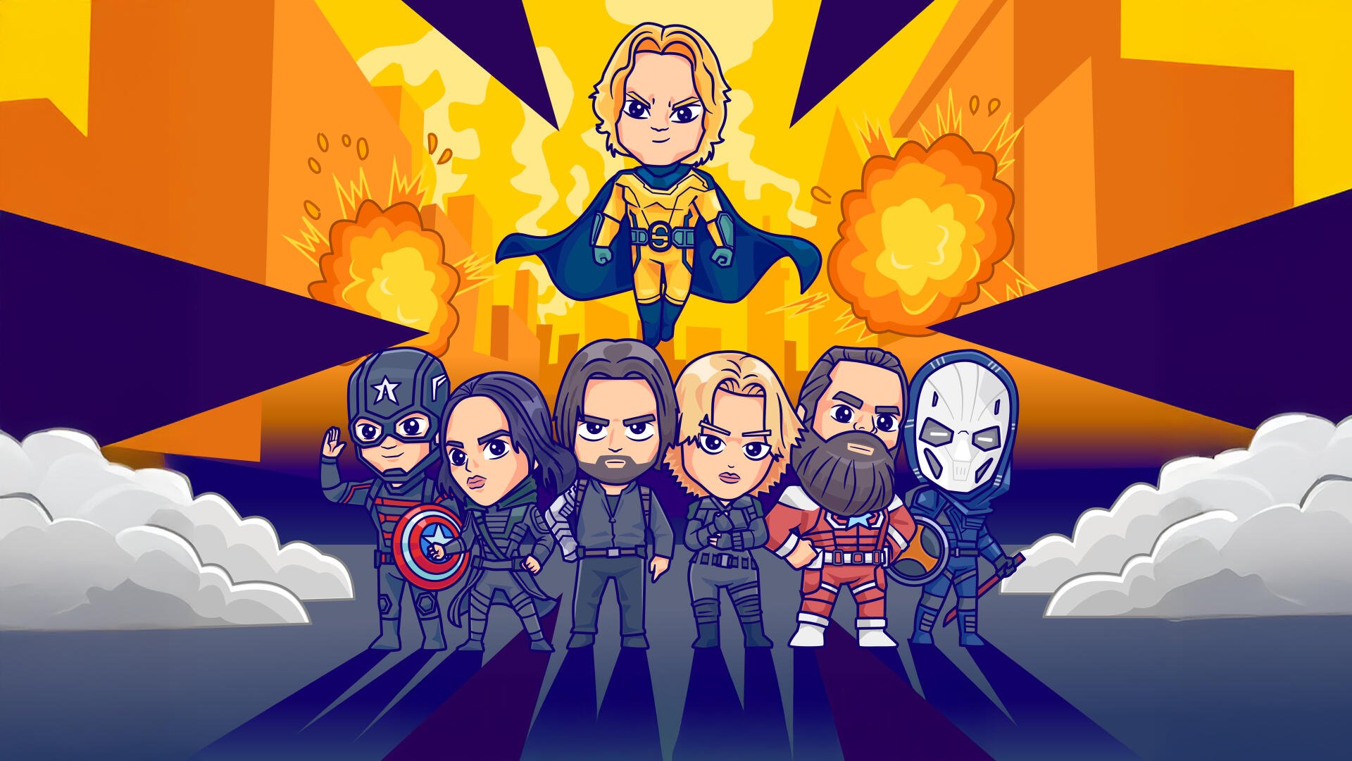 Download Thunderbolts* (2025) 4k Ultra HD Wallpaper