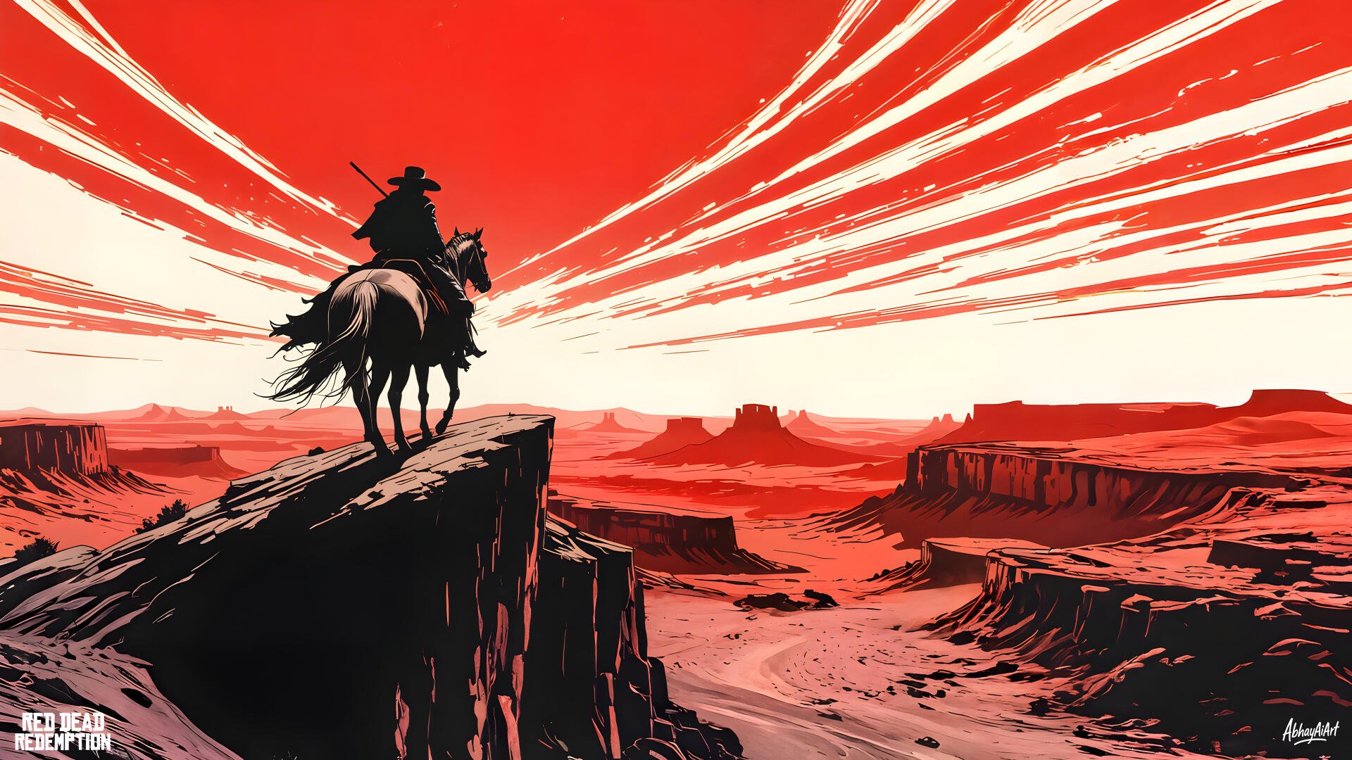 Red Dead Redemption by AbhayAiArt