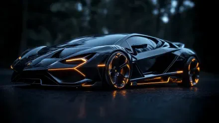 Lamborghini concept car HD Desktop Wallpaper | Background Image