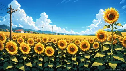 flower outdoor sky cloud HD Desktop Wallpaper | Background Image