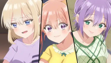 Anime A Couple of Cuckoos Sachi Umino Erika Amano Hiro Segawa HD Desktop Wallpaper | Background Image