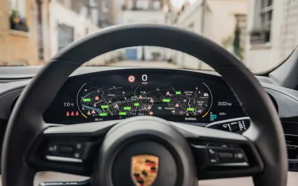 car Porsche Taycan Turbo HD Desktop Wallpaper | Background Image