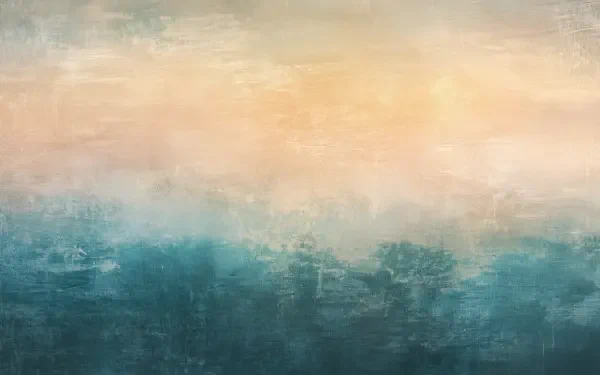 A soft grunge, pastel-inspired HD wallpaper featuring a serene blend of warm and cool colors, evoking a tranquil atmosphere perfect for desktop backgrounds.
