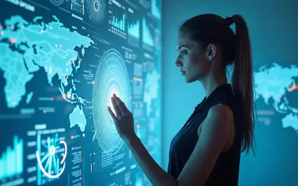 AI Art woman HD Desktop Wallpaper | Background Image