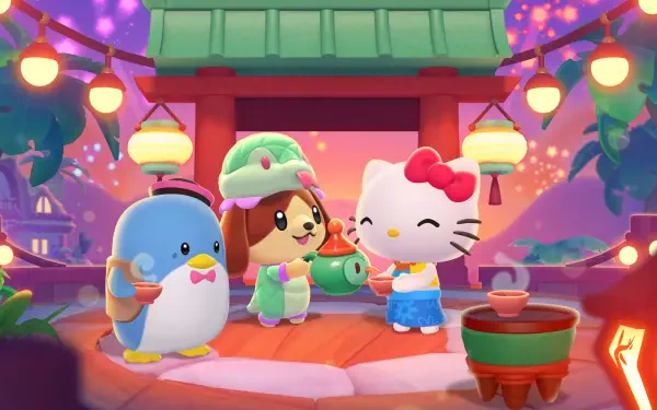 Hello Kitty Island Adventure Hello Kitty HD Desktop Wallpaper | Background Image