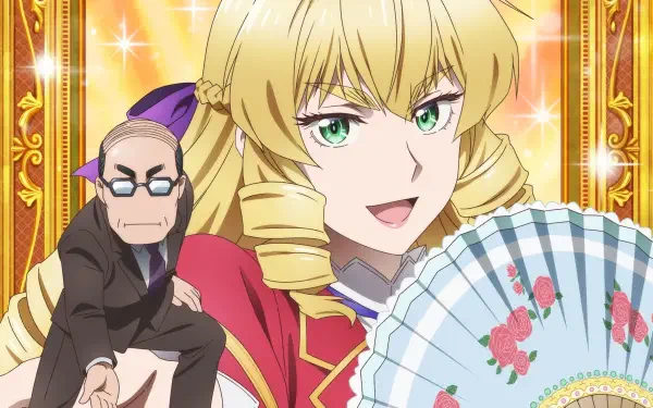 Anime From Bureaucrat to Villainess: Dad's Been Reincarnated! Grace Auvergne HD Desktop Wallpaper | Background Image