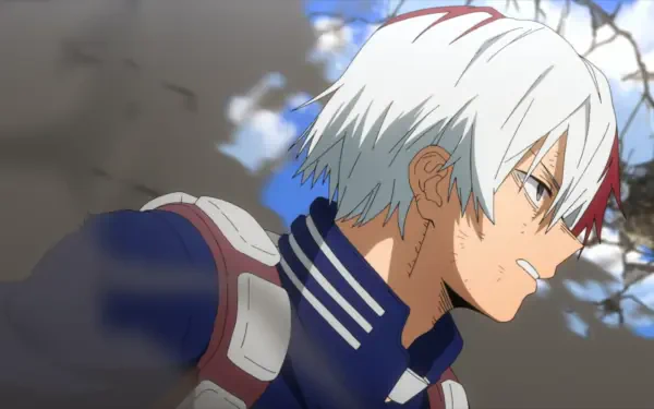 Anime My Hero Academia: You're Next My Hero Academia Shoto Todoroki HD Desktop Wallpaper | Background Image