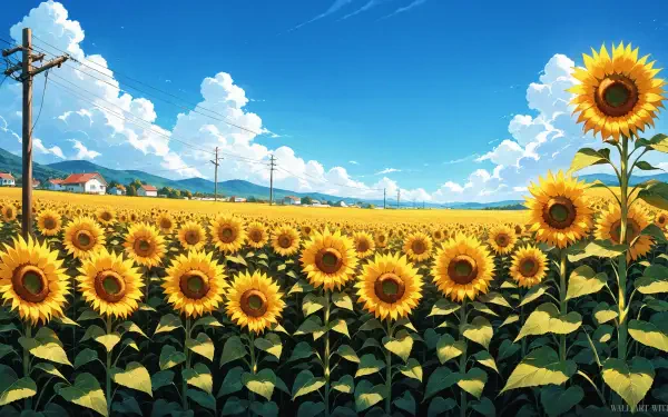 flower outdoor sky cloud HD Desktop Wallpaper | Background Image