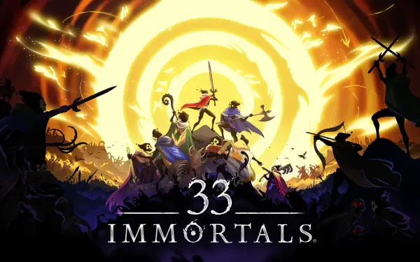  33 Immortals Key Art Banner Image