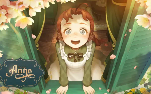 Anime Anne Shirley HD Desktop Wallpaper | Background Image