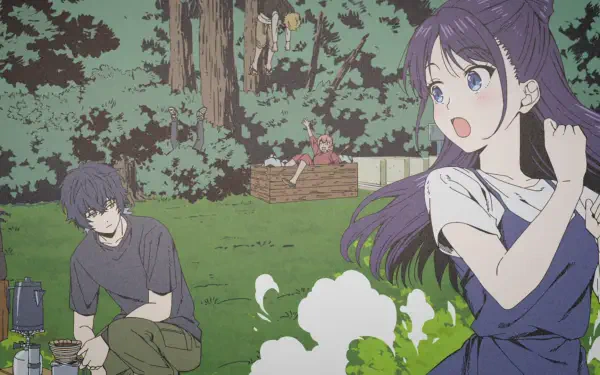 Anime WITCH WATCH Nemu Miyao Keigo Magami HD Desktop Wallpaper | Background Image