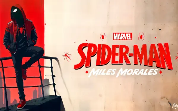 Marvel Studios Miles Morales spider man superhero HD Desktop Wallpaper | Background Image