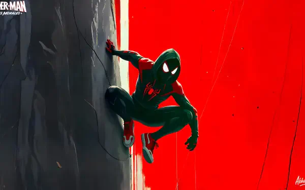 Marvel Studios Miles Morales spider man superhero HD Desktop Wallpaper | Background Image